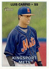 2016 Topps Heritage Minor League #163 Luis Carpio