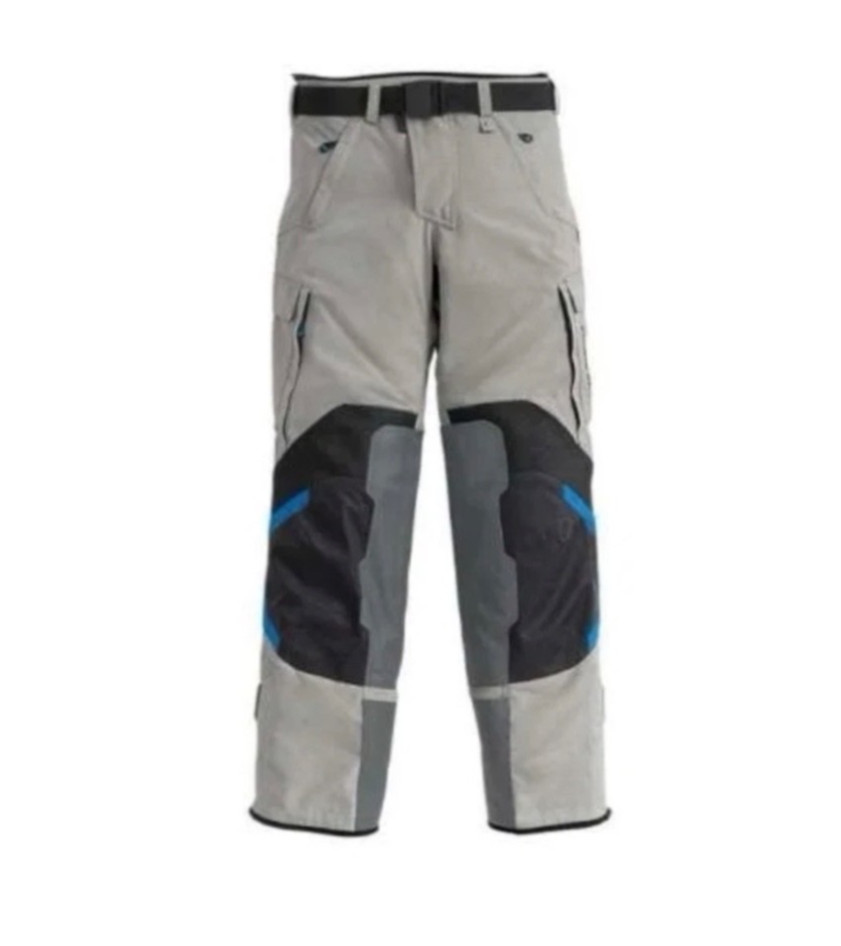 Pantalón/pantalón gris moto rallye para hombre