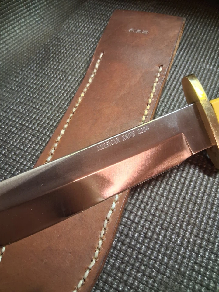 Leavenworth Knife Works   " American Knife  2004 " (12.5in.) TRUE CUSTOM KNIFE‼️ - Image 2 of 4