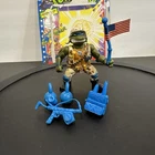 TMNT Mutant Military Lieutenant Leo Complete Card back Ninja Turtles Teenage VTG