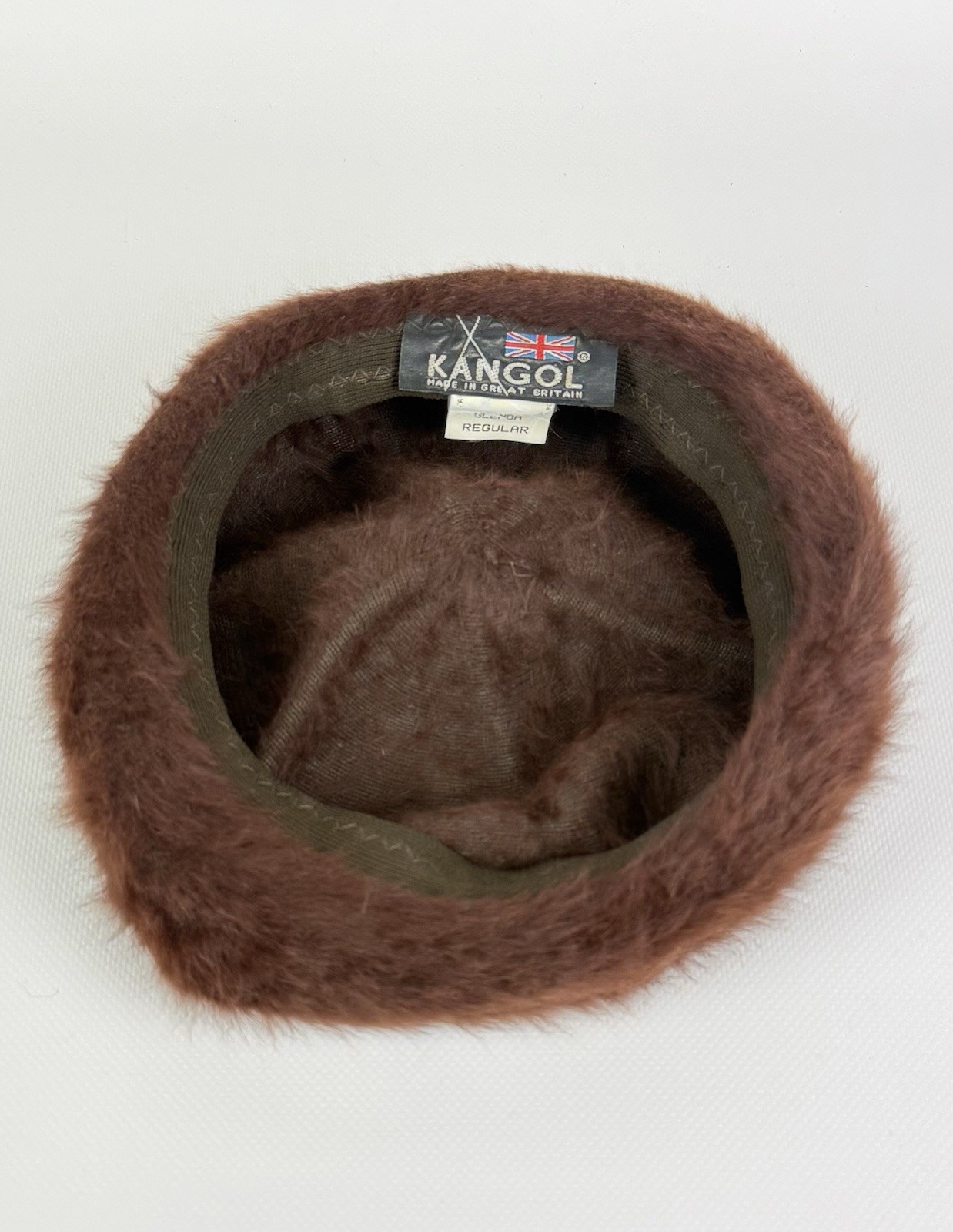 Vintage Kangol Glenda Beret Brown Women’s One Size Rare Made in United Kingdom image 4
