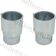 2 PCS 50mm Lifts Extension Raising Columns Truck Adapters for Lift Trays
