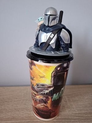 Star Wars: The Mandalorian & Grogu Getränkebecher mit Mando/Grogu Topper Cineworld