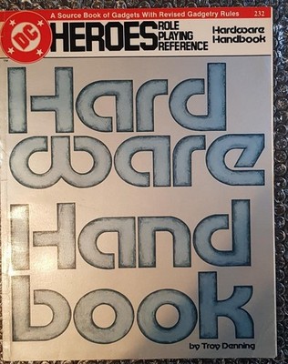 DC Heroes Reference Hardware Handbook