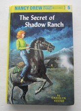 Nancy Drew #5 The Secret Of Shadow Ranch ~ Carolyn Keene HB Mystery Book