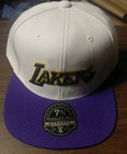Mitchell & Ness LA Lakers  Two Tone Fitted Hat 7 3/4 NEW — photo 1