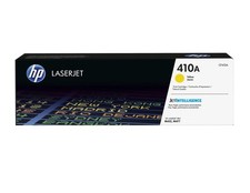 Image of Genuine HP CF412A (410A) Yellow Toner Cartridge Open
