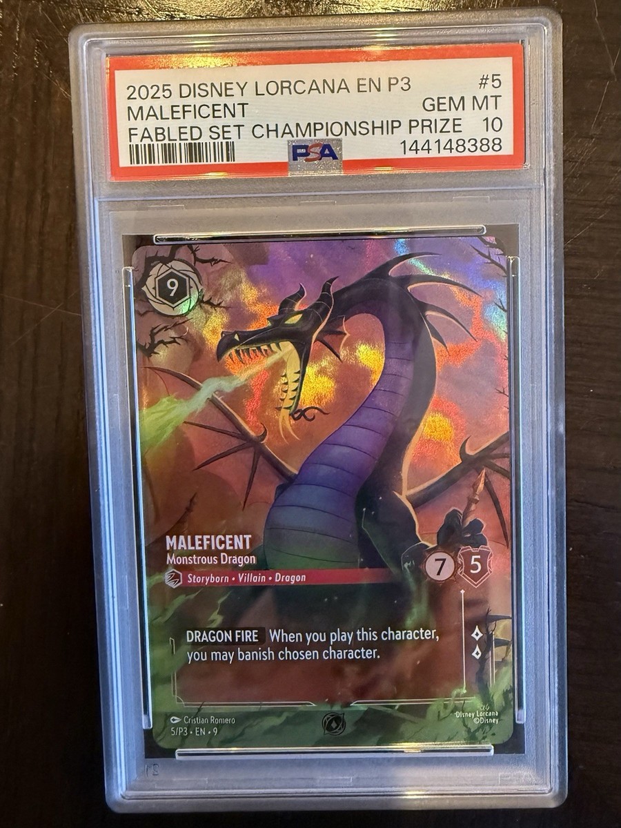 マレフィセント　プロモ Maleficent - Monstrous Dragon (Store Championship) 5 Disney
