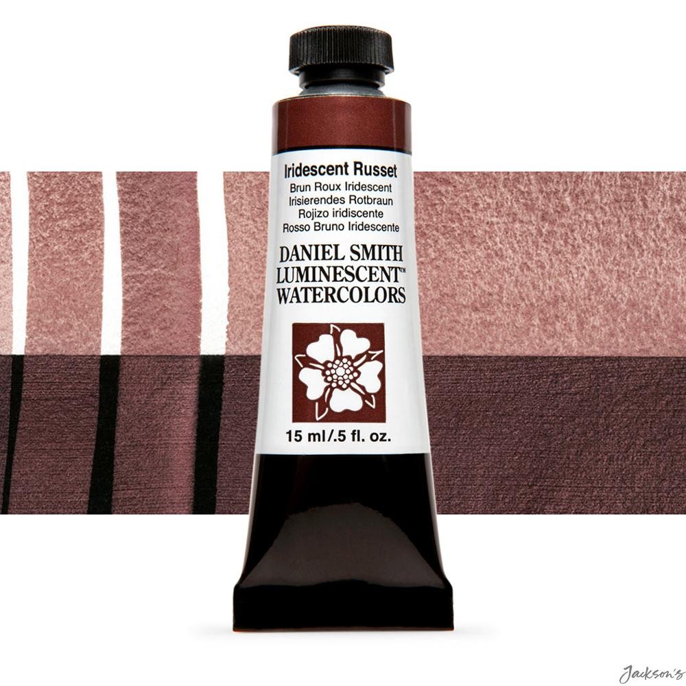 Daniel Smith Luminescent Watercolour Paint Metal Oxide 15ml Iridescent Russet...