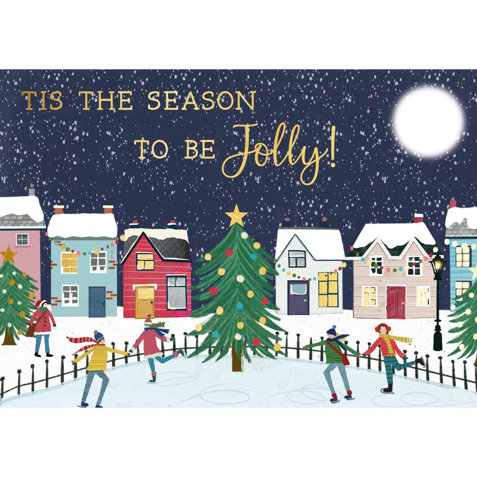 Pop Up Christmas Card Santa In His Sleigh 3D Xmas Greeting Card