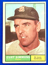 1961 Topps - Curt Simmons #11**Free Shipping***