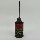 Vintage Original "Texaco Home Lubricant" 3 oz Oil Can with Spout EMPTY