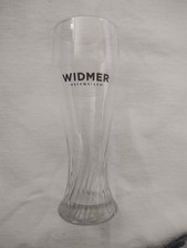 Widmer Brothers Hefeweizen 8" Tall Weizen Pilsner Wheat Beer Drink Clear Glass 