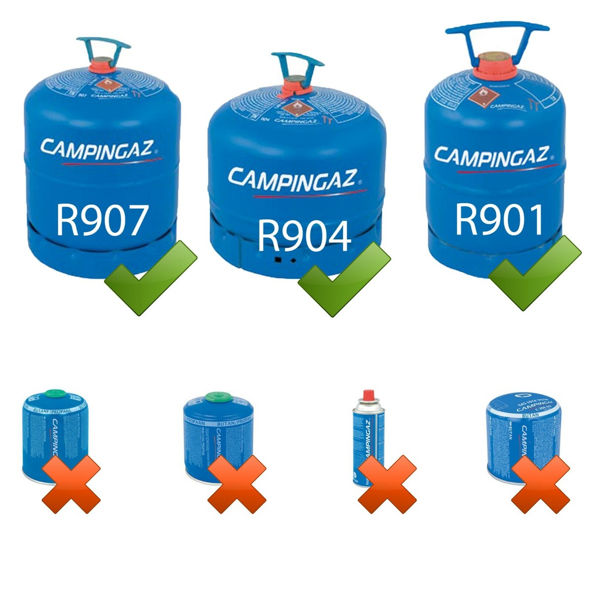 Campingaz 32420 Regolatore 50 Mbar 1 Kg/h