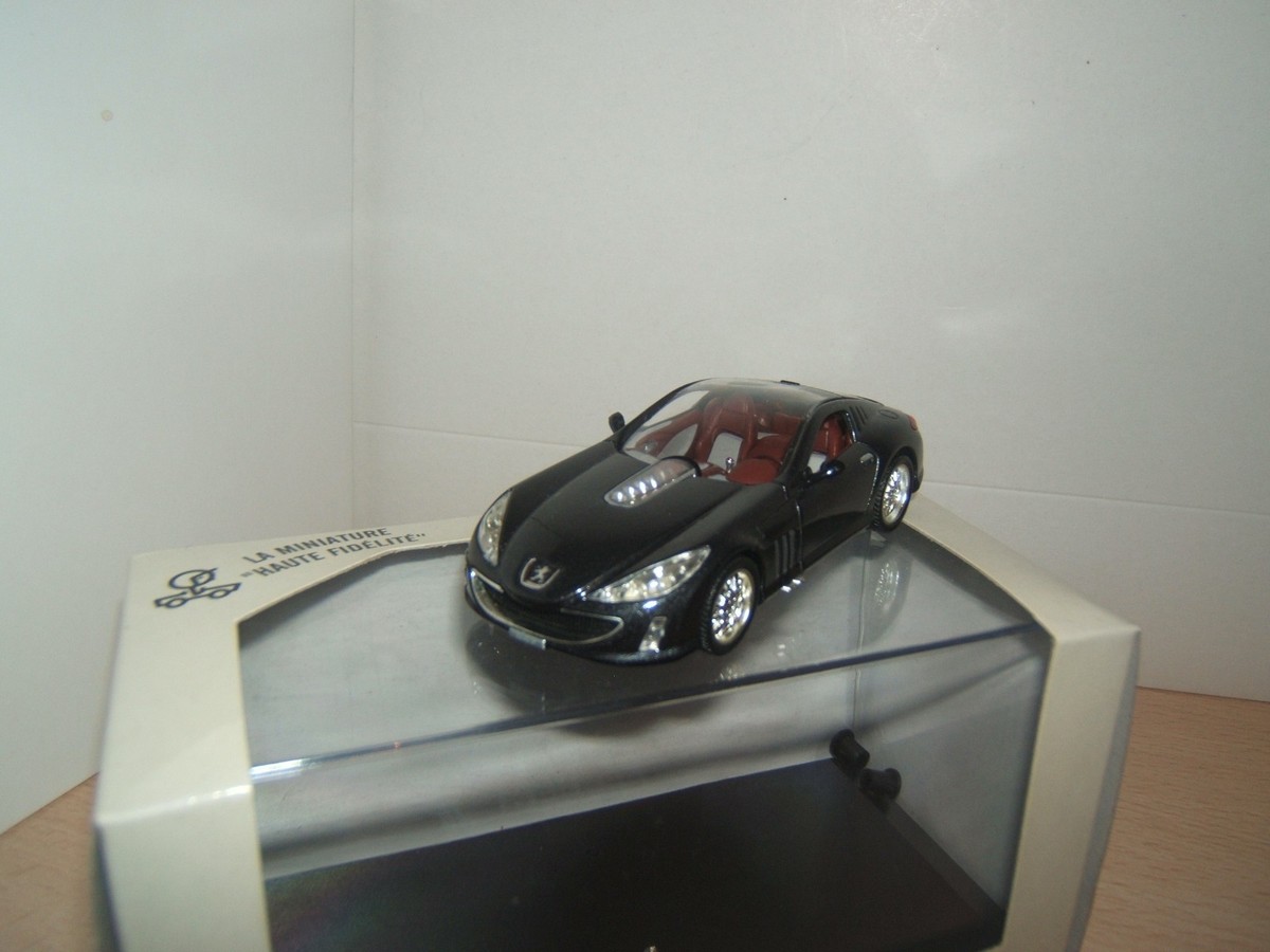 Modèle Réduit Peugeot 907 Concept Car Norev – Échelle 1/43 – Noir – En Boîte – Occasion