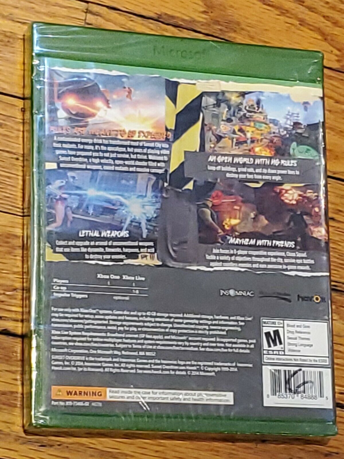 Sunset Overdrive (Xbox One) - Still Sealed - NEW 885370848885