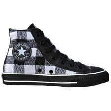 Converse Chucks EU 37,5 Schwarz Grau kariert Plaid Chuck Taylor All Star 517484 