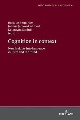 Łukasz Bogucki Cognition in context (Hardback) (UK IMPORT)