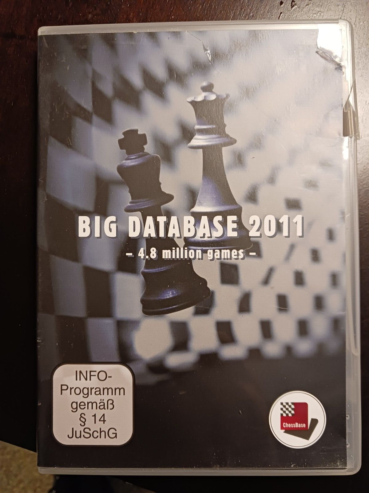 Chess Base: Big Database 2011 Chess Strategy DVD-Rom-4.8 Million Games