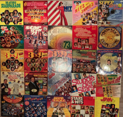 200 Langspielplatten - Deutscher Schlager