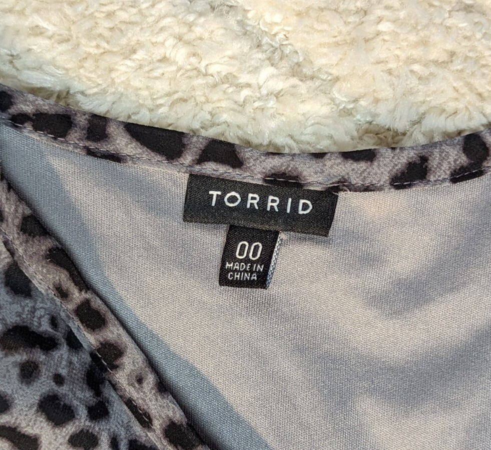 Torrid  Leopard Print Adjustable Spaghetti Strap … - image 3