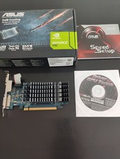 ASUS GeForce 210 SILENT 1GB 64-bit DDR3 PCI-E HDMI DVI VGA Low Profile Video