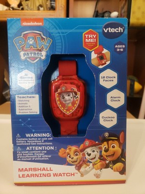 vtech paw patrol marshall watch