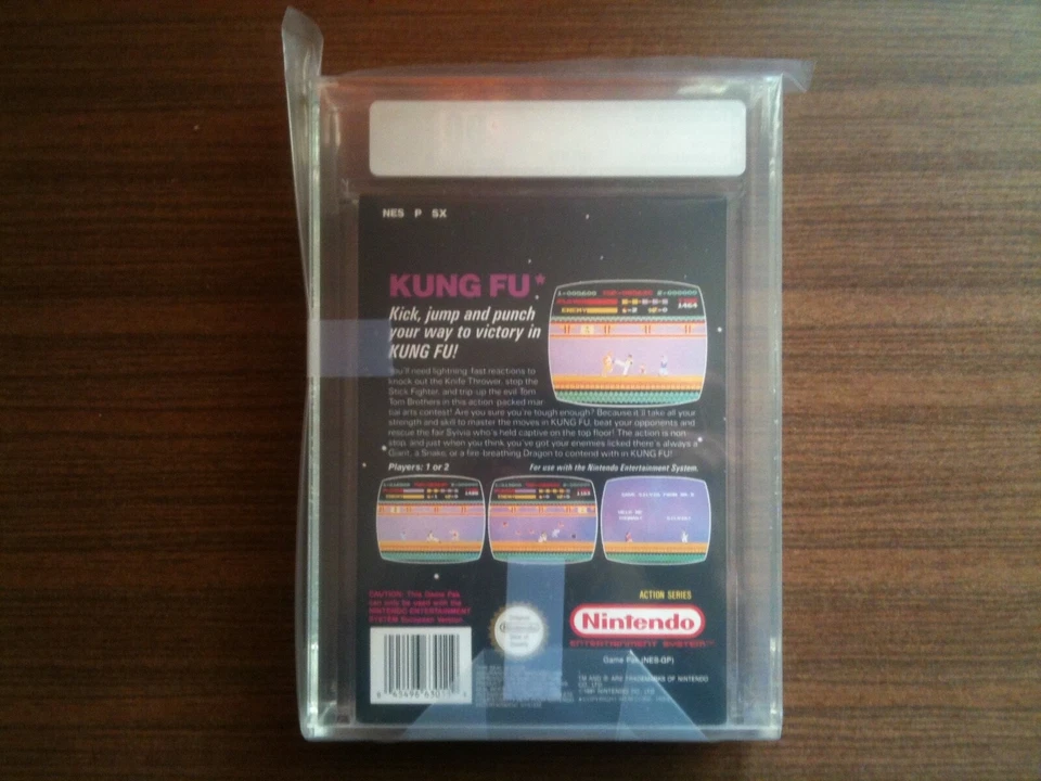 "Kung Fu" Nintendo Entertainment System NES Game New/Sealed/VGA Graded U90 - Image 3 of 3