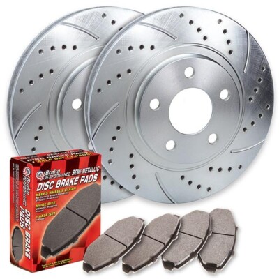 Brake Performance Premium Brake Kit REAR fits 2012-2019 Fiat 500 All Models