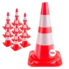 AREBOS 10x traffic cone warning cone traffic cone barrier hat