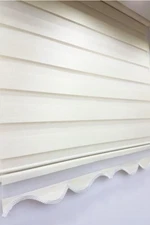 Zebra Roller Skirt  Blinds 29" W x 72" H Living Room Shades Sheer Privacy