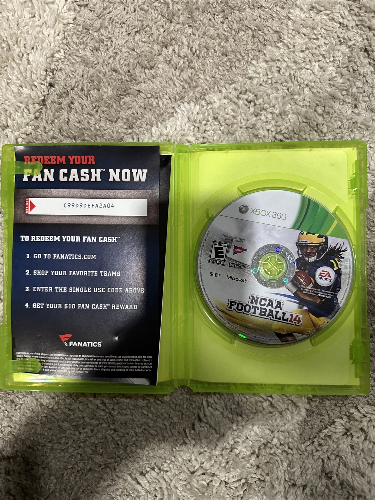 NCAA Football 14 (Xbox 360, 2013) eBay