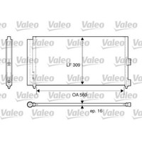 Valeo Kondensator Klimaanlage KlimaküHler FüR Fiat Punto 188_ Lancia Y 840A
