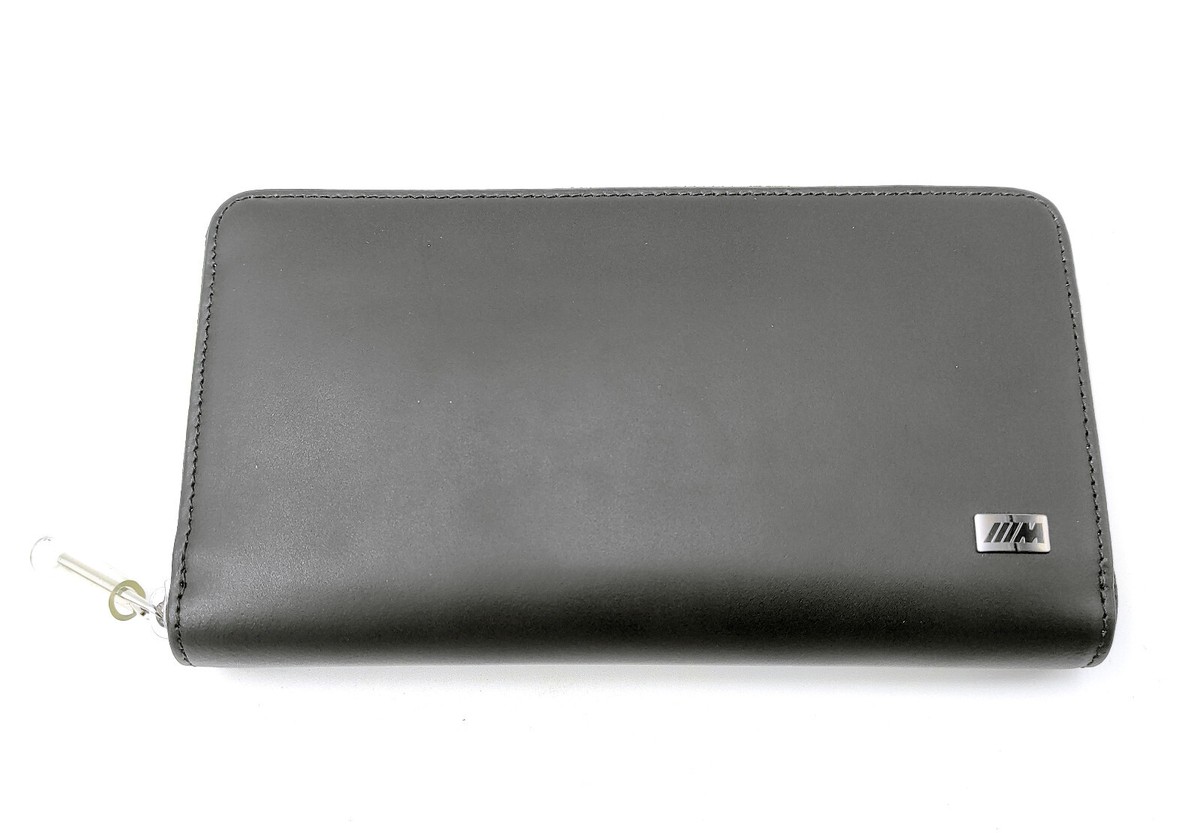 OEM BMW Genuine Black M Horizontal Leather Wallet 80212466329 | eBay 