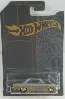 Hot Wheels SATIN AND CHROME SERIES 1963 Chevy SILVER GHN99, 5/6 | eBay