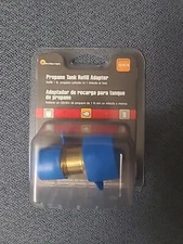 Mr. Heater F276172 Solid Brass Gold Allows 1 lbs. Propane Tank Refill Adapter