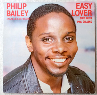 12''  PHILIP BAILEY -   EASY LOVER  **    NL 1984 * * * * * * *    EX / EX