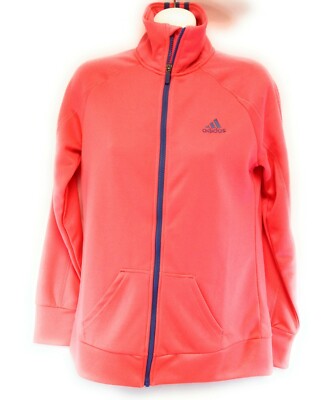 grey and pink adidas jacket