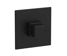 Phylrich 4-114-040 Mix Wall Mount Cube Pressure Balance Shower Trim Satin Black