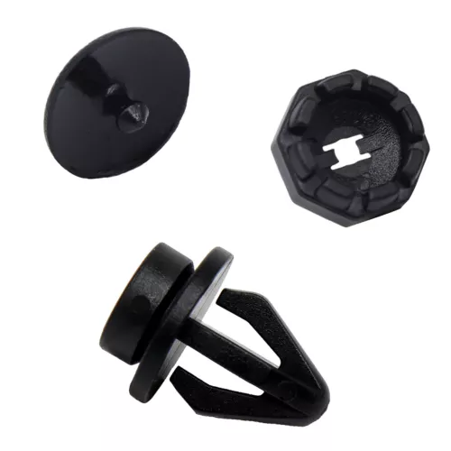 4X Parcel Shelf Clips For Nissan Juke F15 Later Rear Plastic Button Hanger - Picture 4 of 11