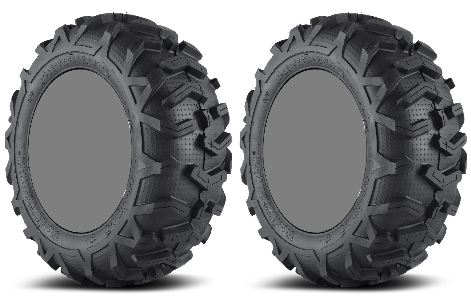 Pair 2 EFX MotoForce 25x812 ATV Tire Set 25x8x12 25812 eBay