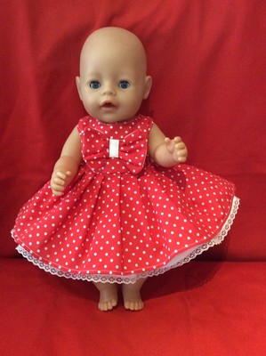 baby born doll clothes size