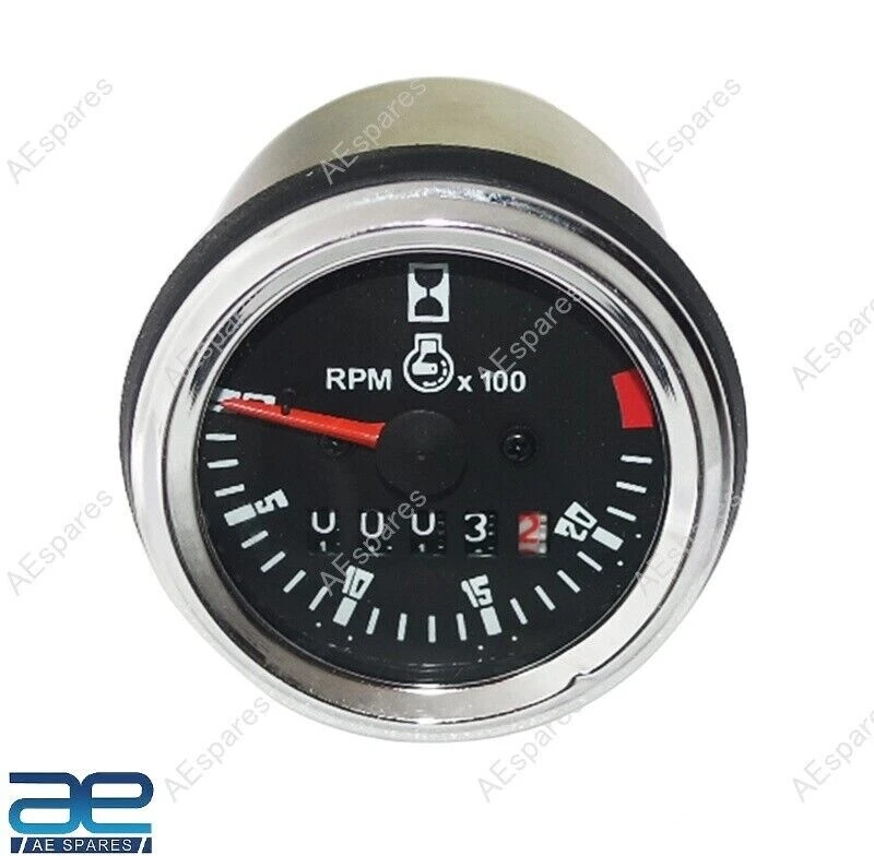 Hour RPM Meter RPMx100 For Long Farmtrac 45 60 Tractor 92NH-17360AB view 5