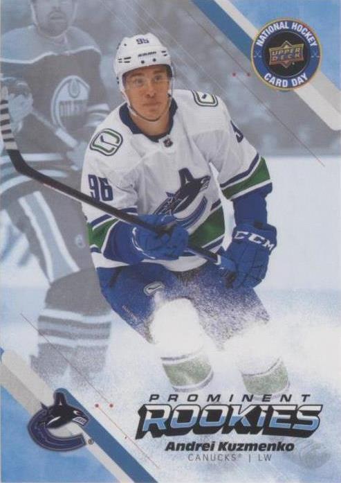 2023 Upper Deck National Hockey Card Day - Andrei Kuzmenko #NHCD-7 - 1 of 1