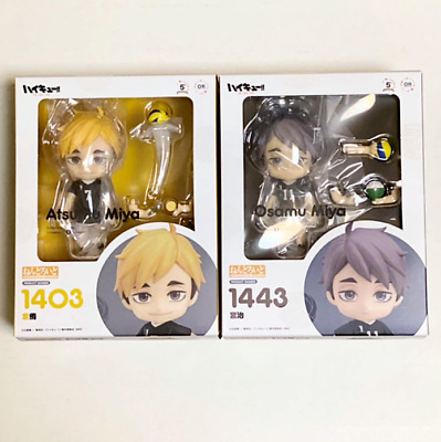 Haikyu Nendoroid to the top Atsumu Miya Osamu Miya twins Figure set Haikyuu New! | eBay