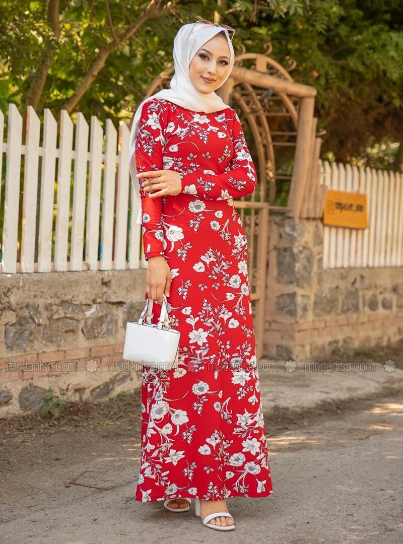 Dress casual hijab sales