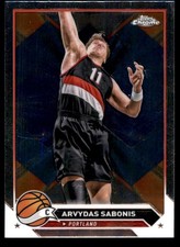 Arvydas Sabonis 2023-24 Topps Chrome #17 Trail Blazers NBA READ FREE SHIPPING