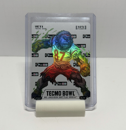 Tecmo Bowl Bo Jackson Battle Arena Glow Los Angeles Raiders ST227 Yeti