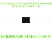 ASUS Zenbook 14X OLED UX5400EA, UX5400EG, ADMIN NO PASSWORD FIRMWARE BIOS CHIP