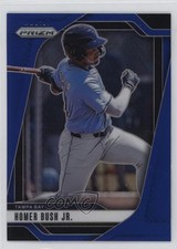 2025 Panini Prizm Blue Prizm /199 Homer Bush Jr #127 1o6l